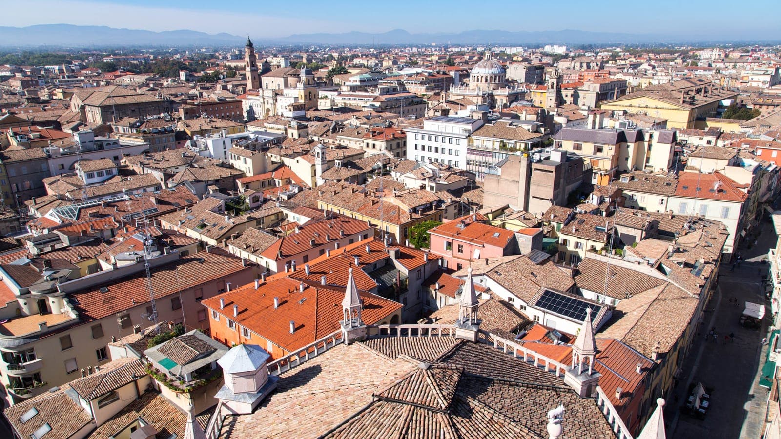 Vista panorámica de Parma