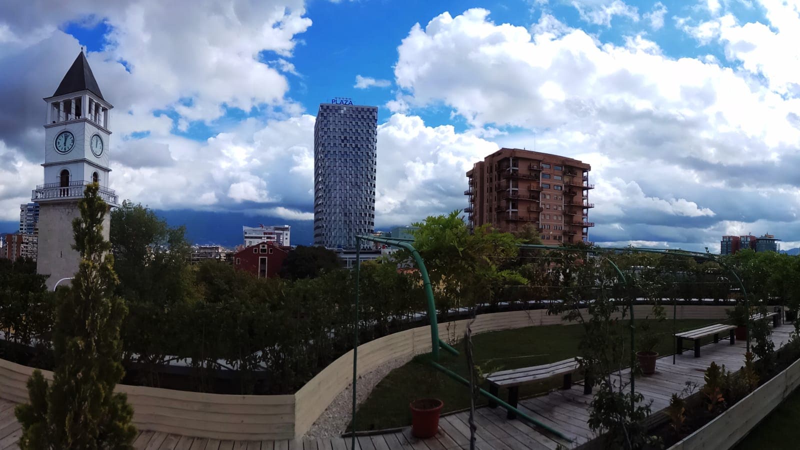 Vista panorámica de Tirana