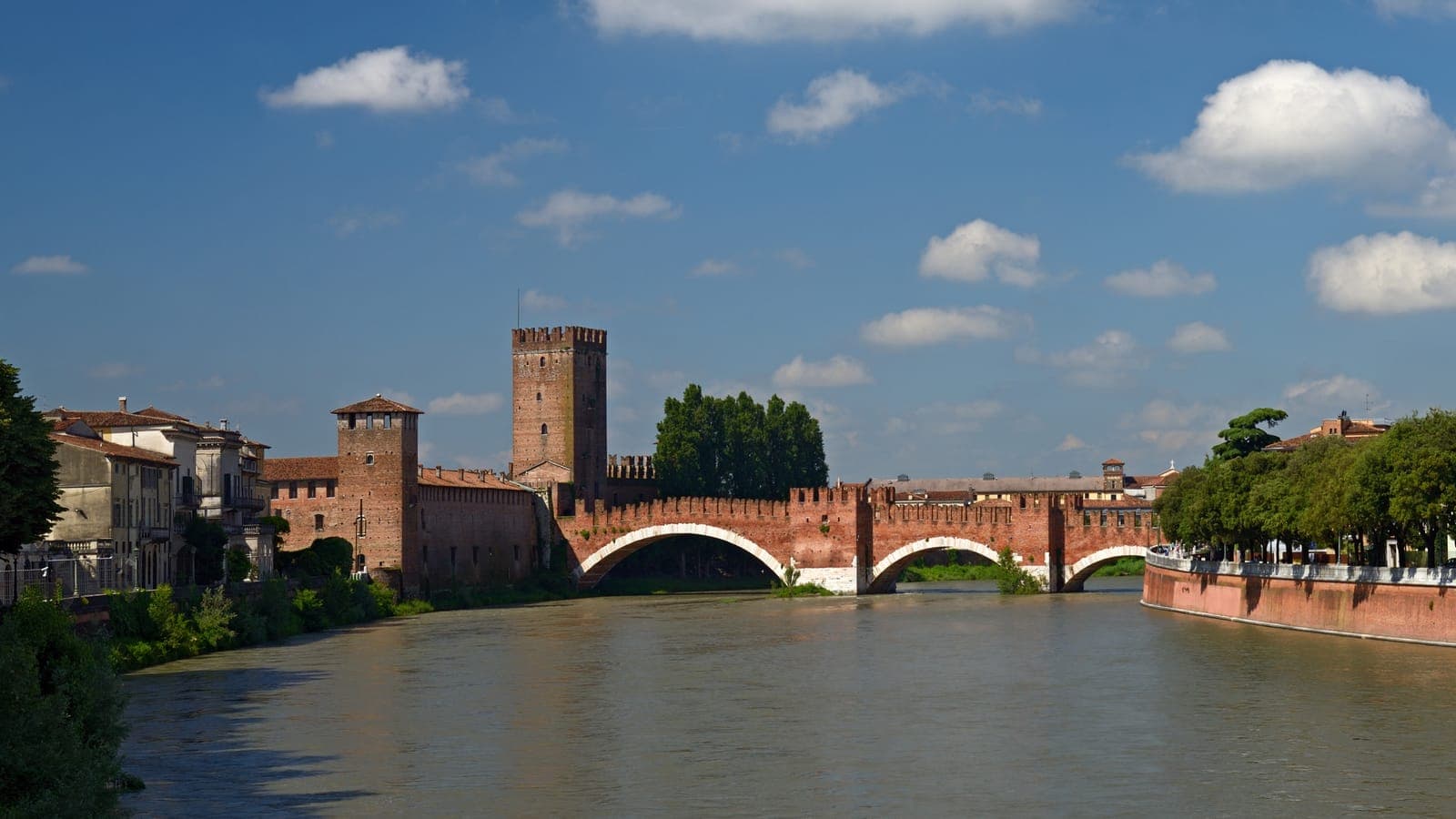 Vista panorámica de Verona