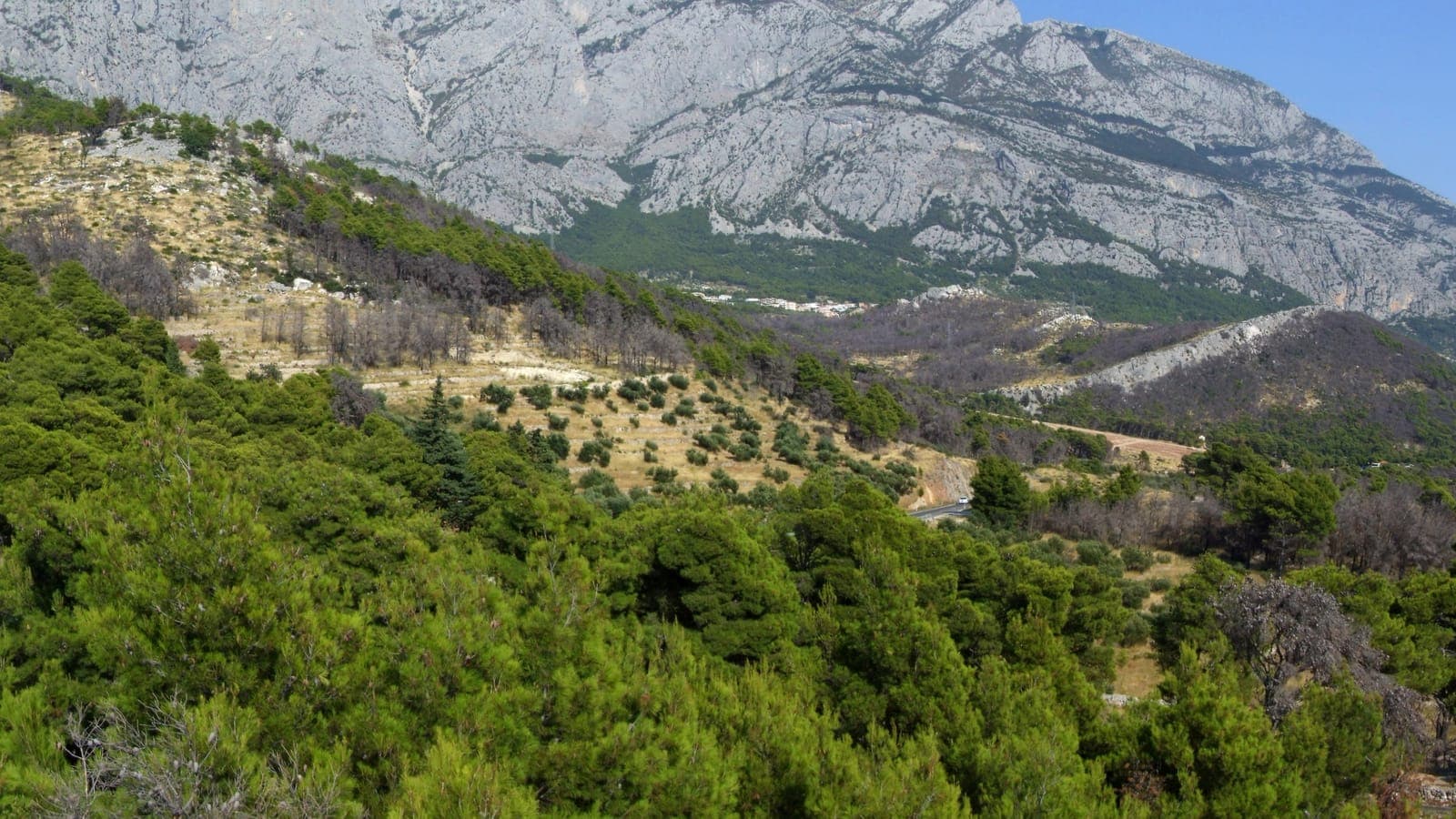Vista panorámica de Makarska