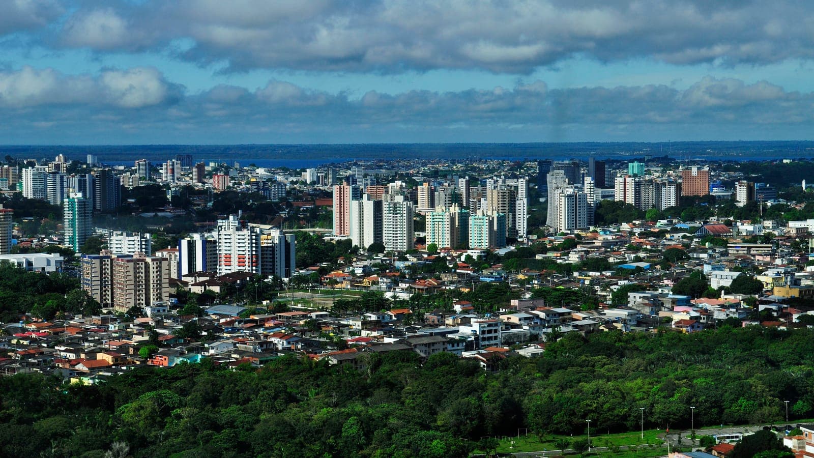 Vista panorámica de Manaus