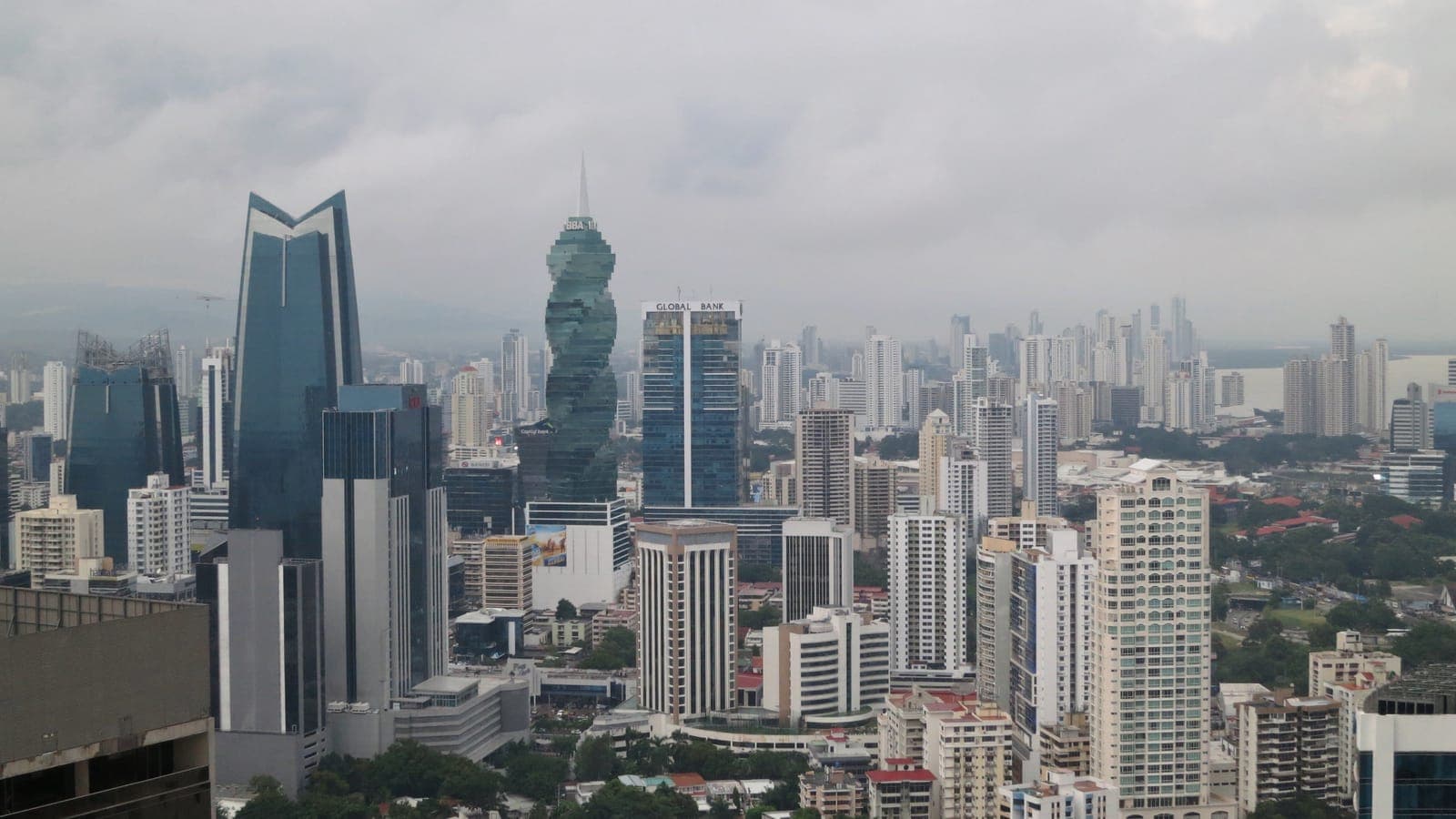 Vista panorámica de Panama City