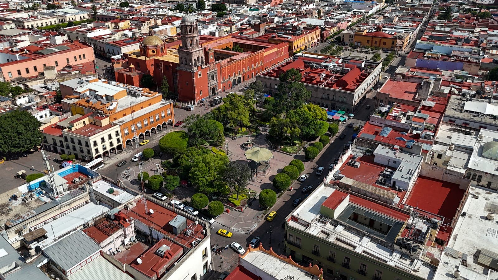 Vista panorámica de Santiago de Querétaro
