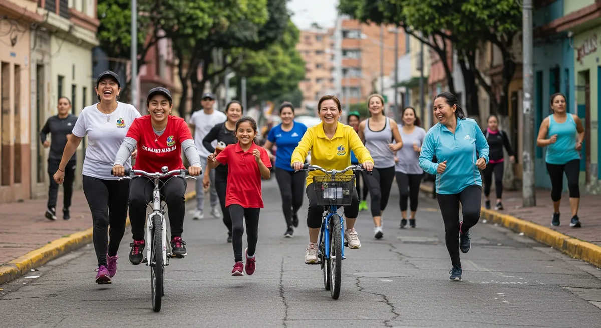 Las Ciclovías Recreativas se Consolidaron como Motor de Bienestar en la Semana Americana del Deporte